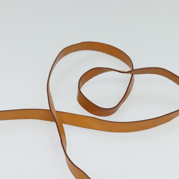 CELINE C Macadam Canvas Shoulder Bag Leather Brown Gold - Picture 8 of 12